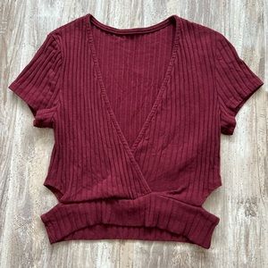 Wine crop top